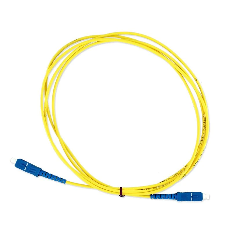 SC UPC/APC Single Mode Simplex Fiber Optic Patch Cord