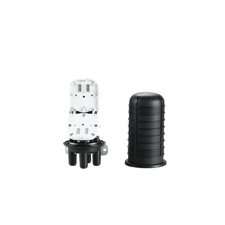 Pole Type Joint Box Of Waterproof With 48 Cores Fiber Splice Closure For Outdoors